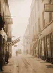 Brunswick Street with pub on the right